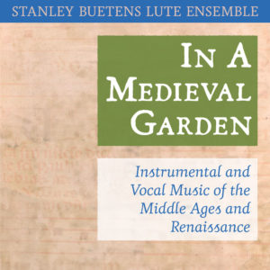 In A Medieval Garden CD cover